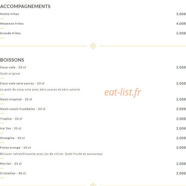 Royal Tandoori — carte page 6