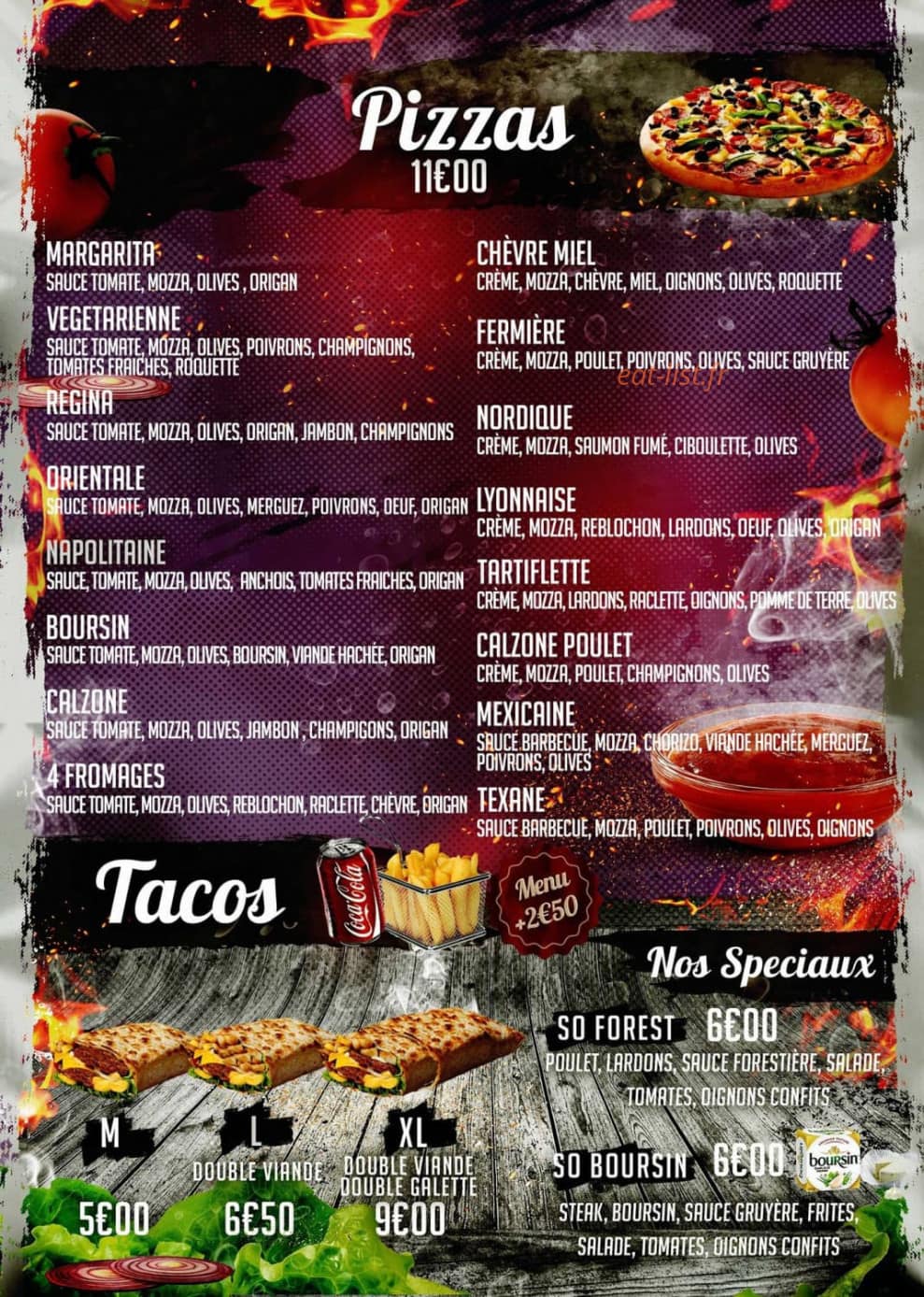 So Food — carte page 3