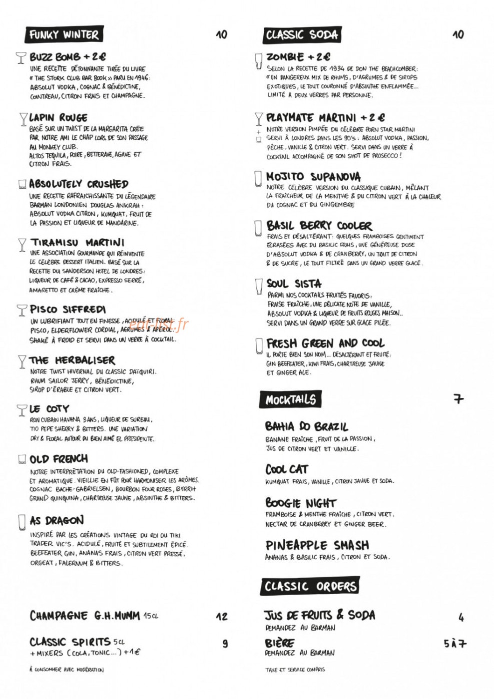Soda — carte page 2