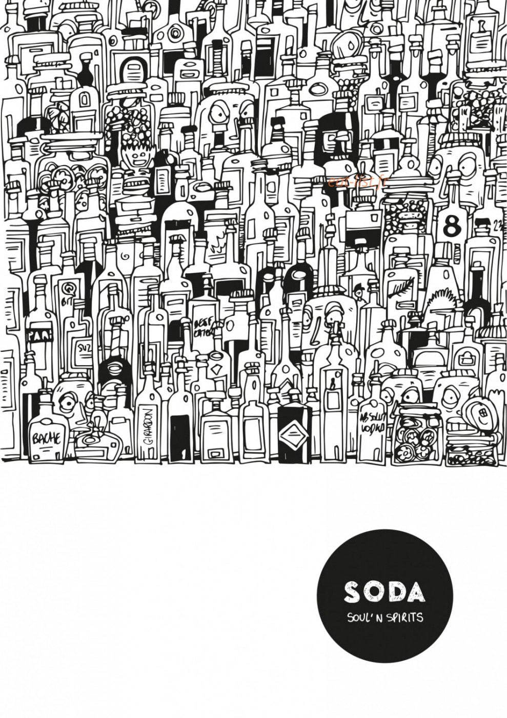Soda — carte page 1