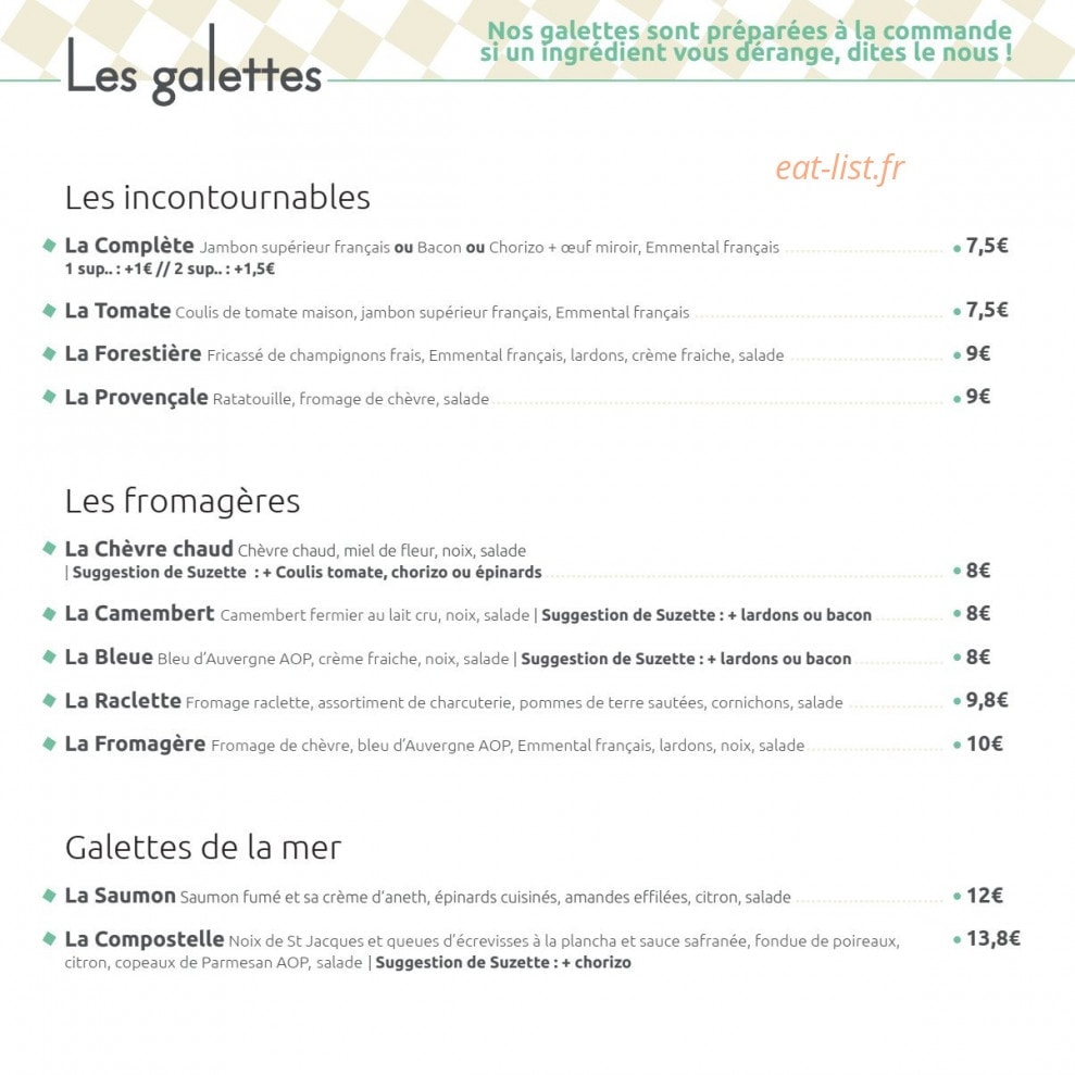 Suzette&Co — carte page 4