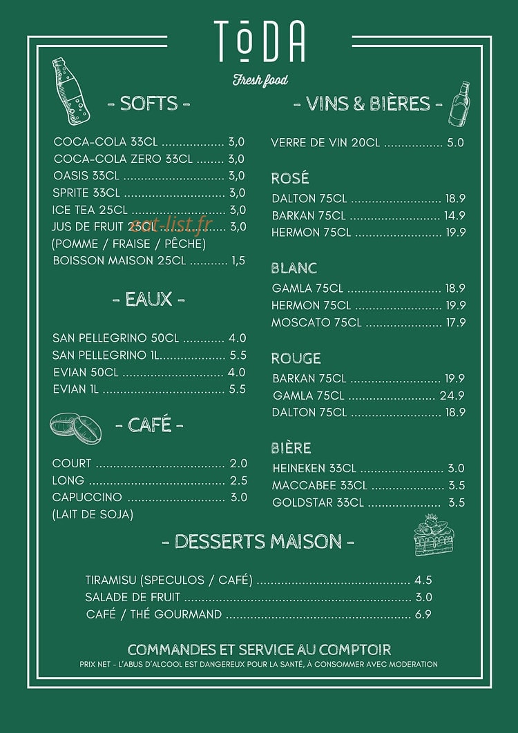 Toda — carte page 6