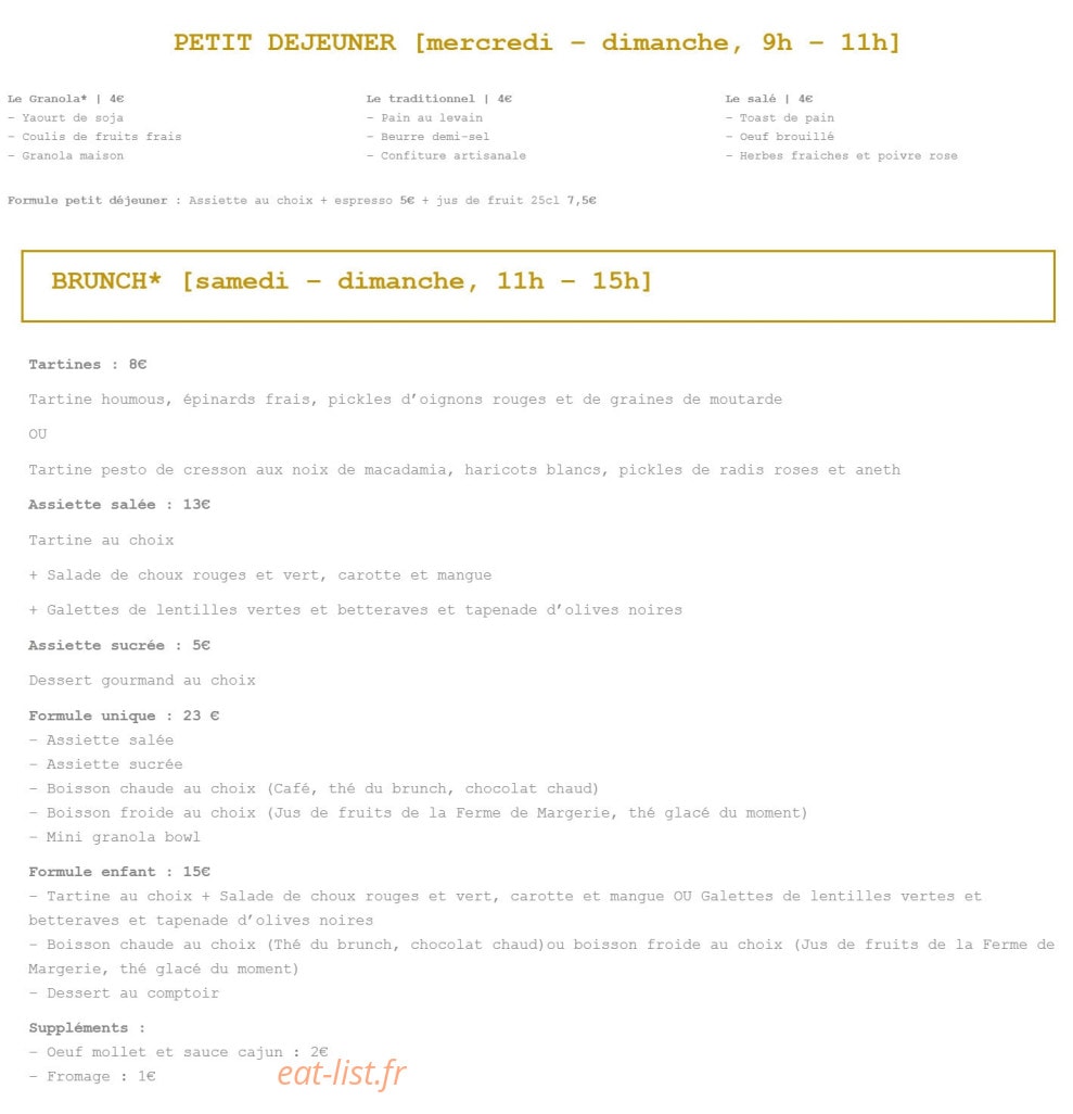Ubuntu Café — carte page 3