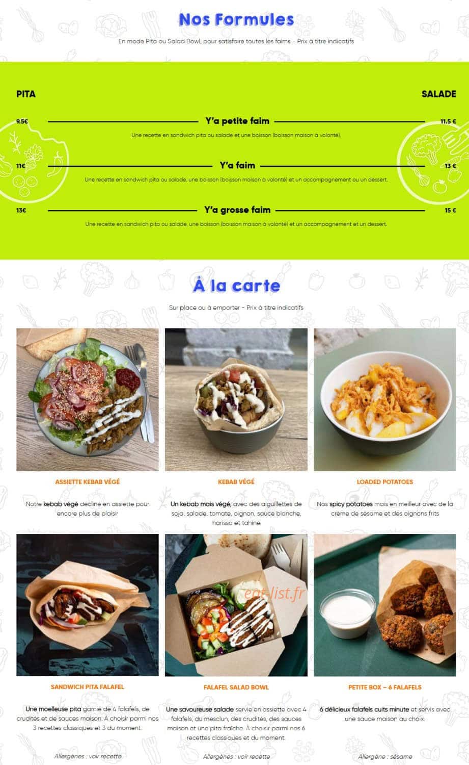 Yaafa — carte page 2