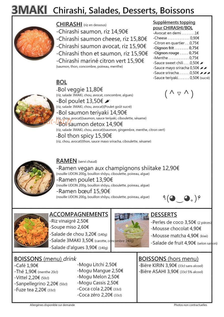 3 Maki — carte page 2