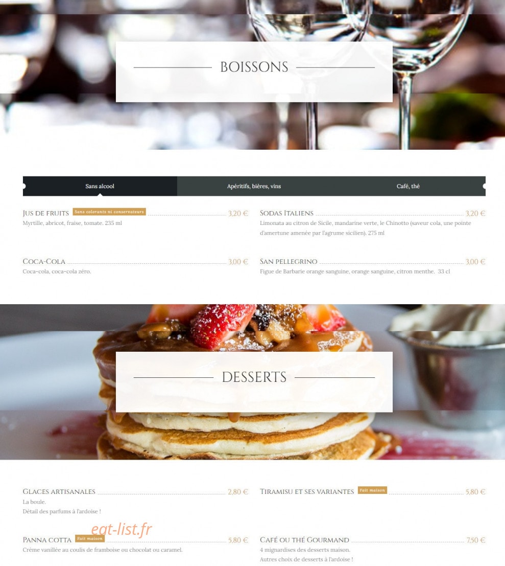A tavola — carte page 4