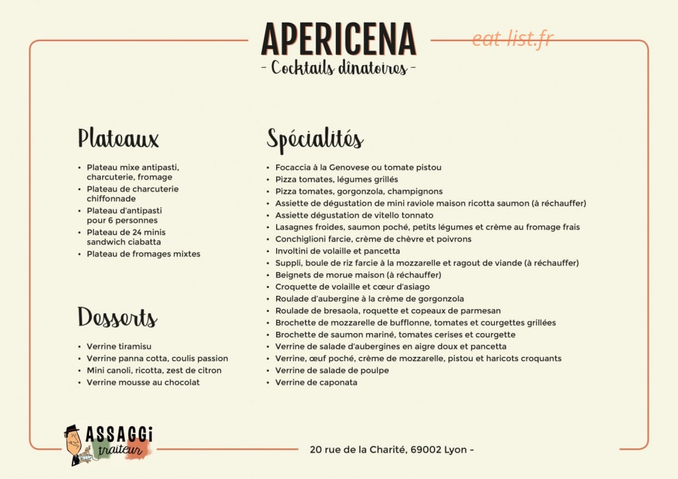 Assaggi — carte page 1