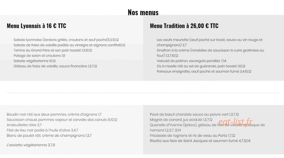Atelier d'yvonne — carte page 2