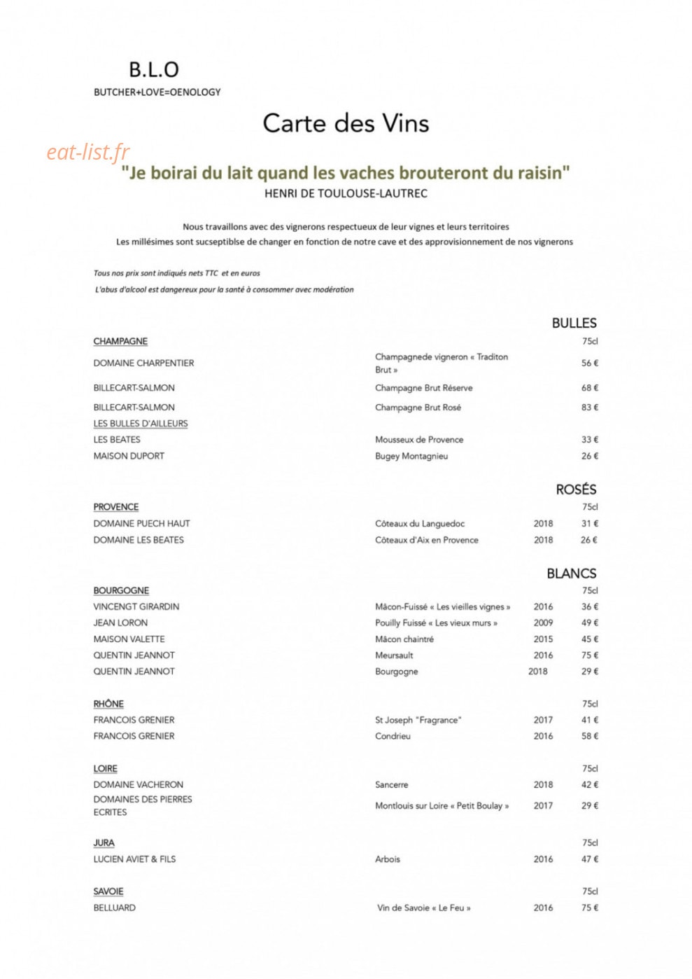 B.L.O — carte page 3