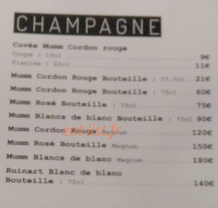 Beef House Lyon — carte page 5