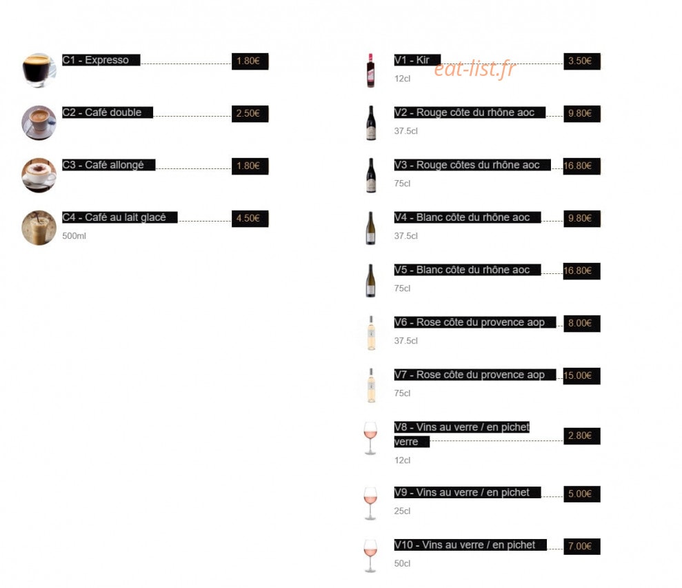 Ben's bowl — carte page 8