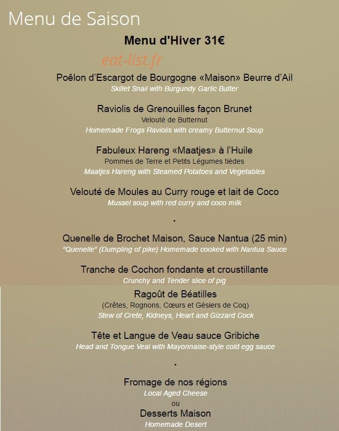Bouchon Comptoir Brune — carte page 2