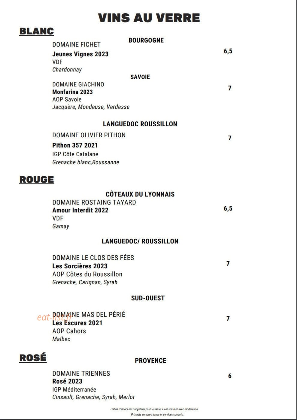 Brume — carte page 19