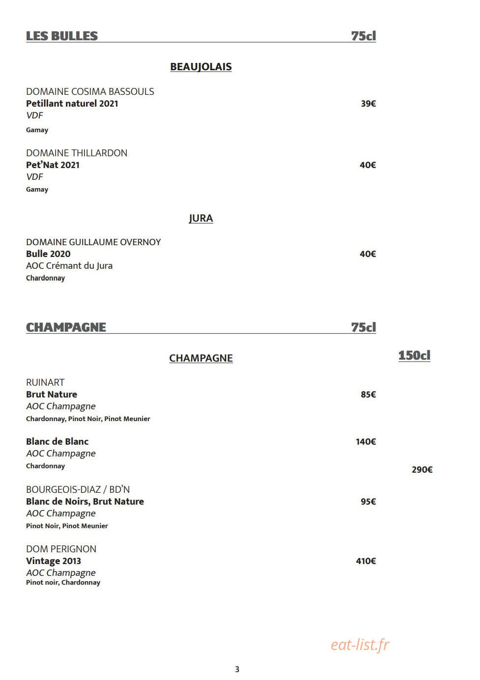 Brume — carte page 3