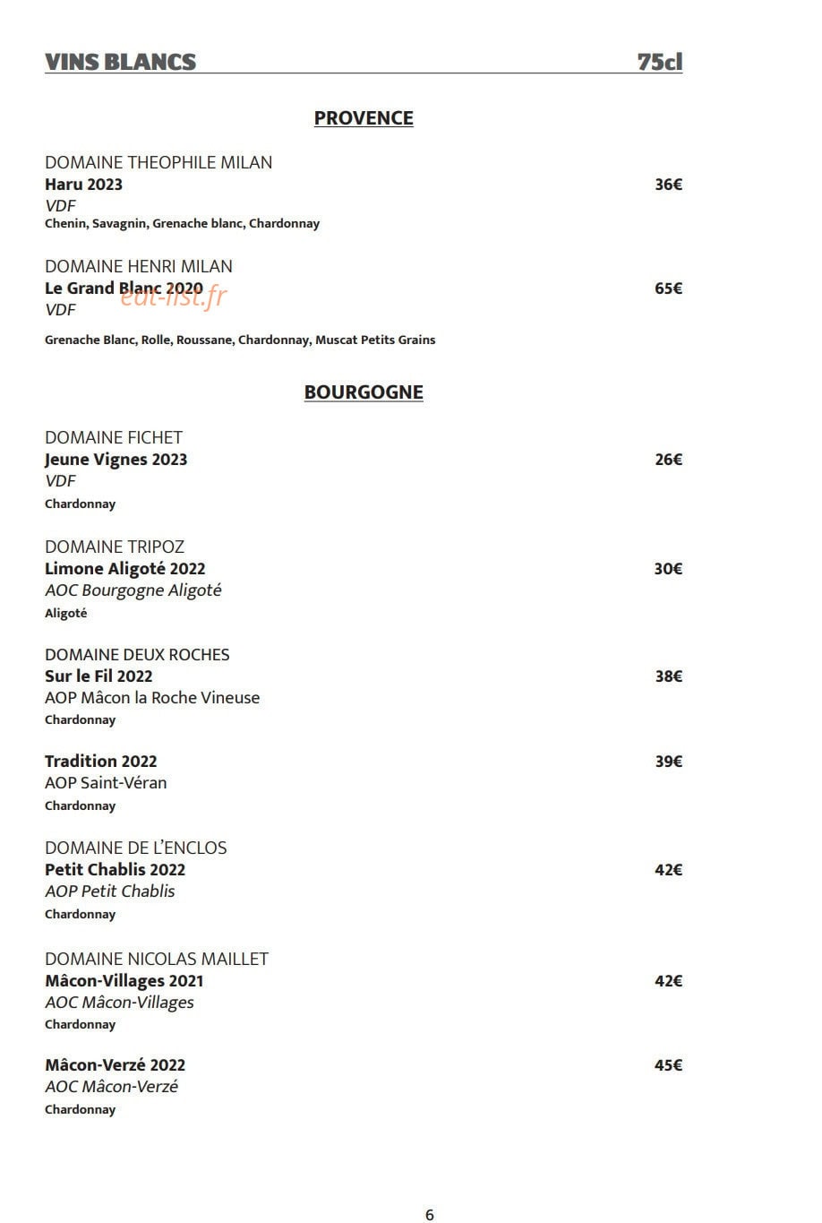 Brume — carte page 9