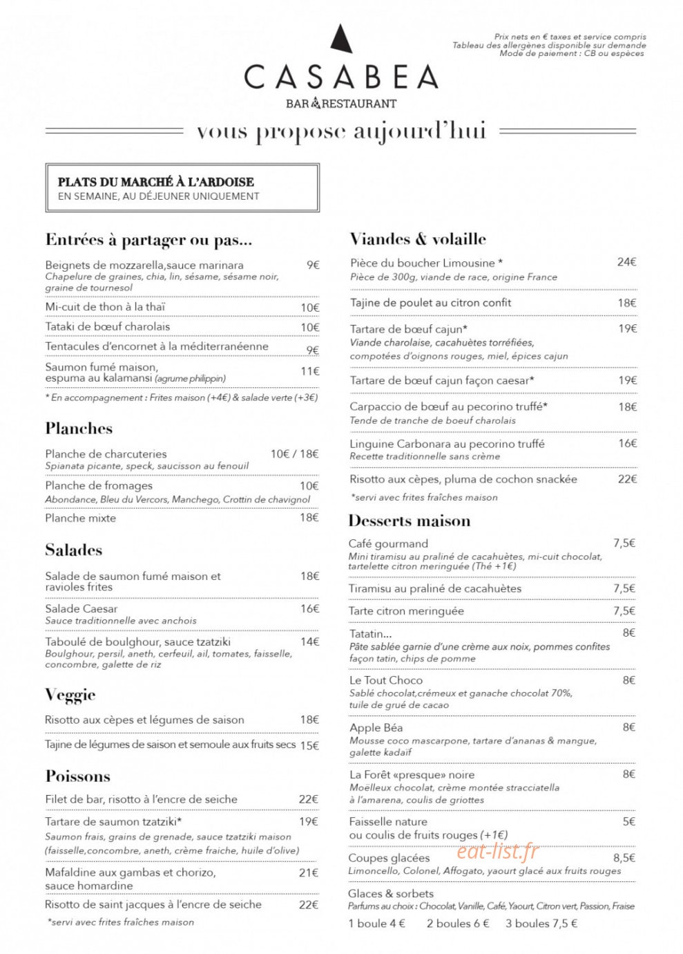 Casabea — carte page 1