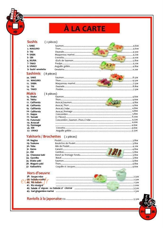 Chez Fyfy — carte page 7