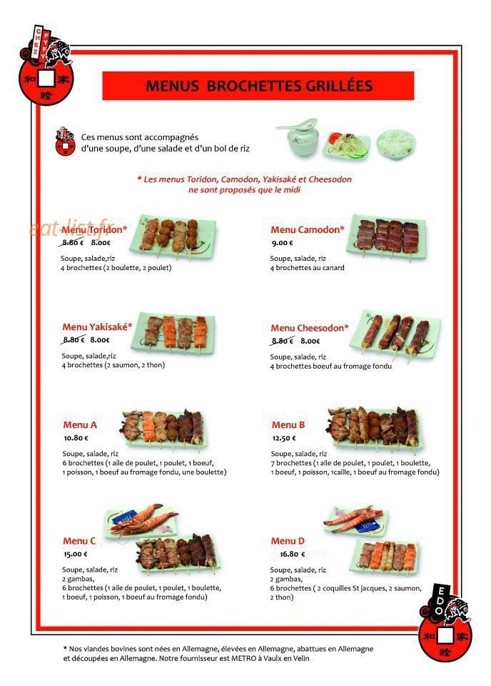 Chez Fyfy — carte page 6