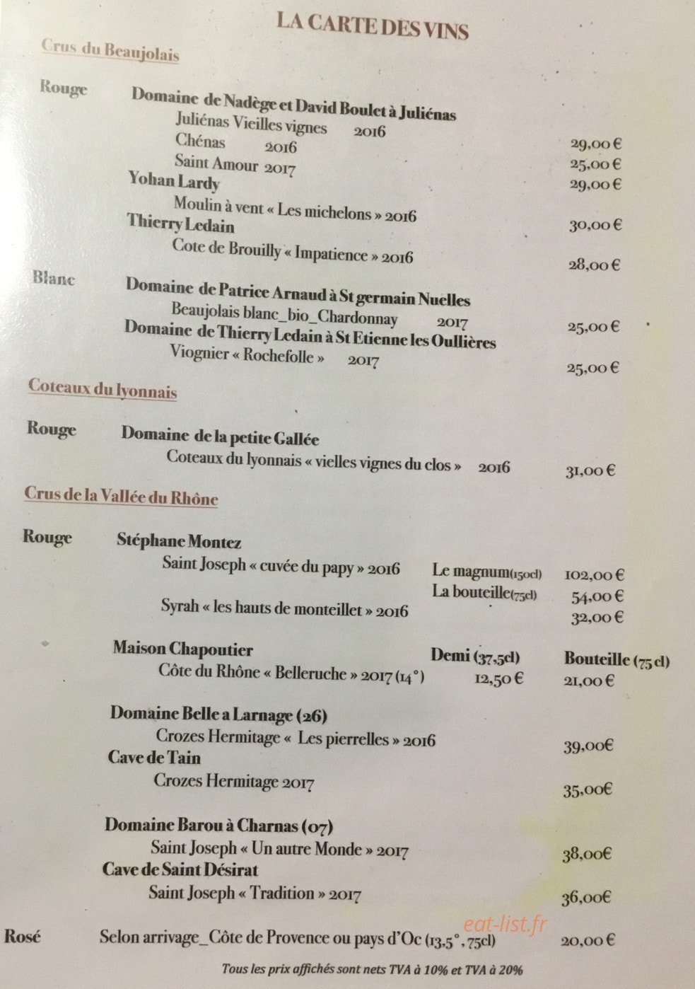 Chez mounier — carte page 5