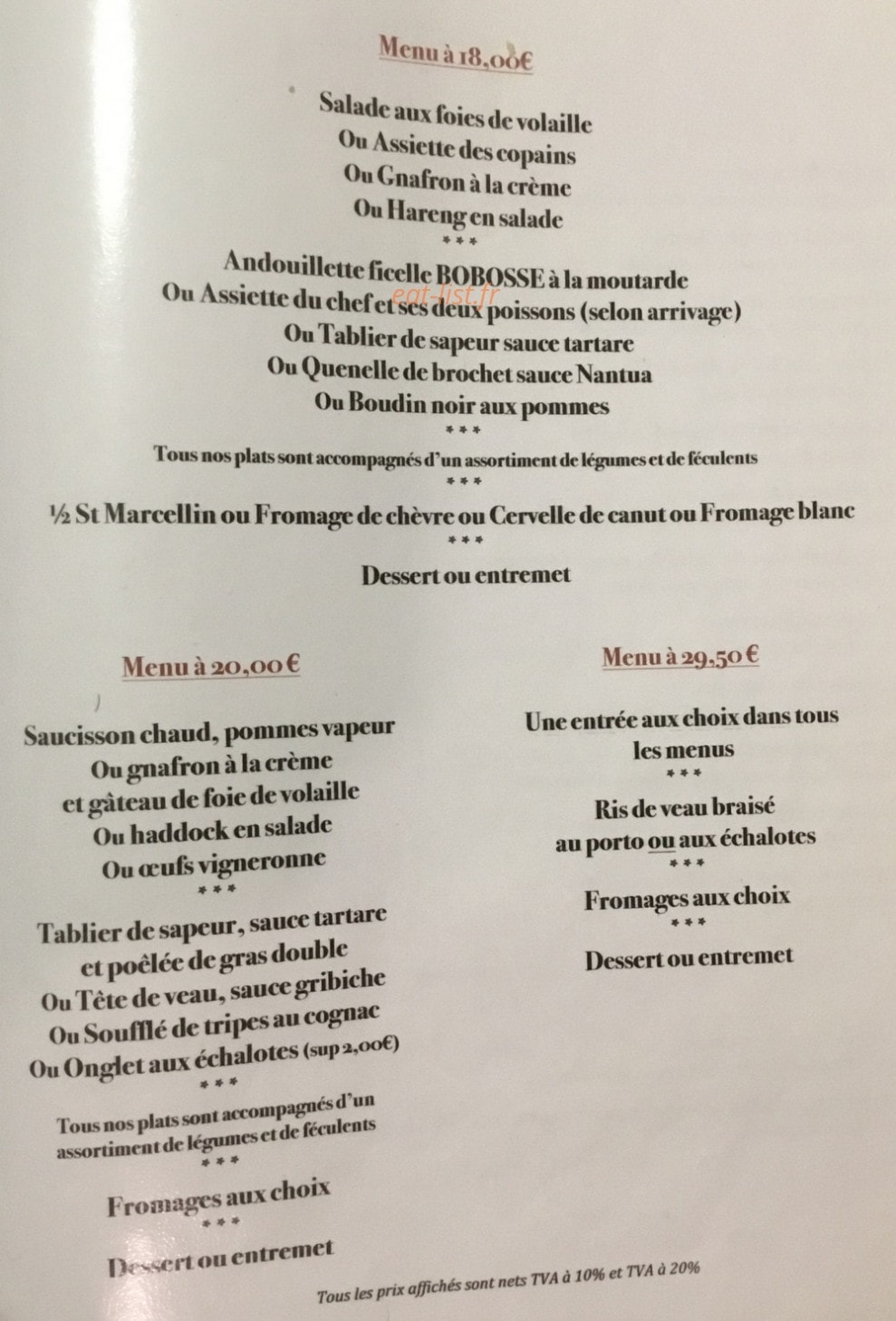 Chez mounier — carte page 3