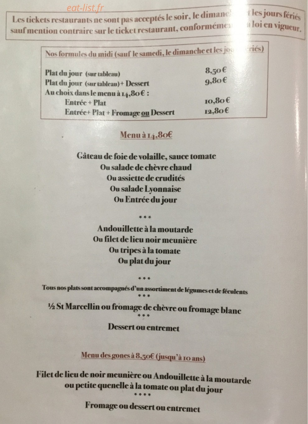 Chez mounier — carte page 2