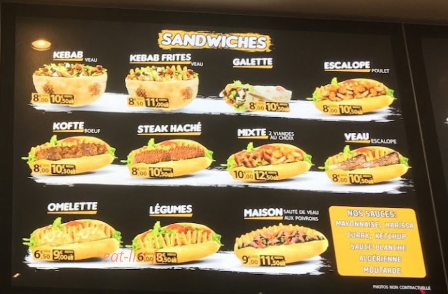 Confort Kebab — carte page 2