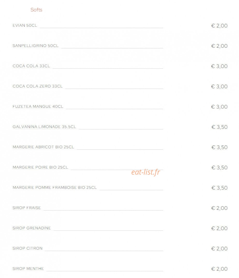 Cucina Bella — carte page 3