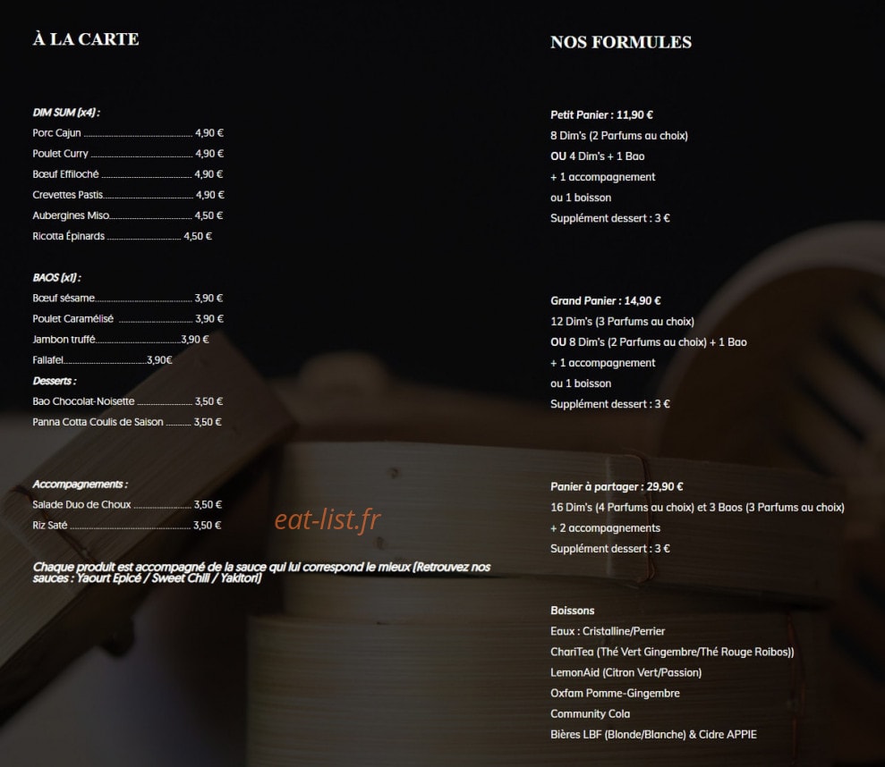 Dim's Home — carte page 1