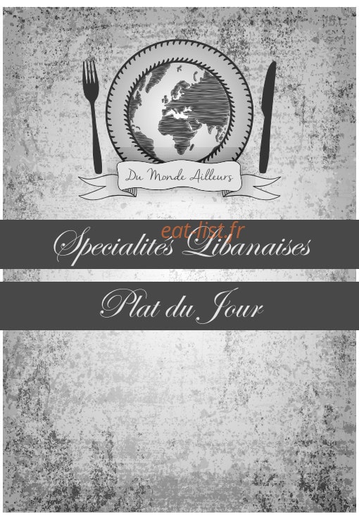 Du Monde Ailleurs — carte page 1
