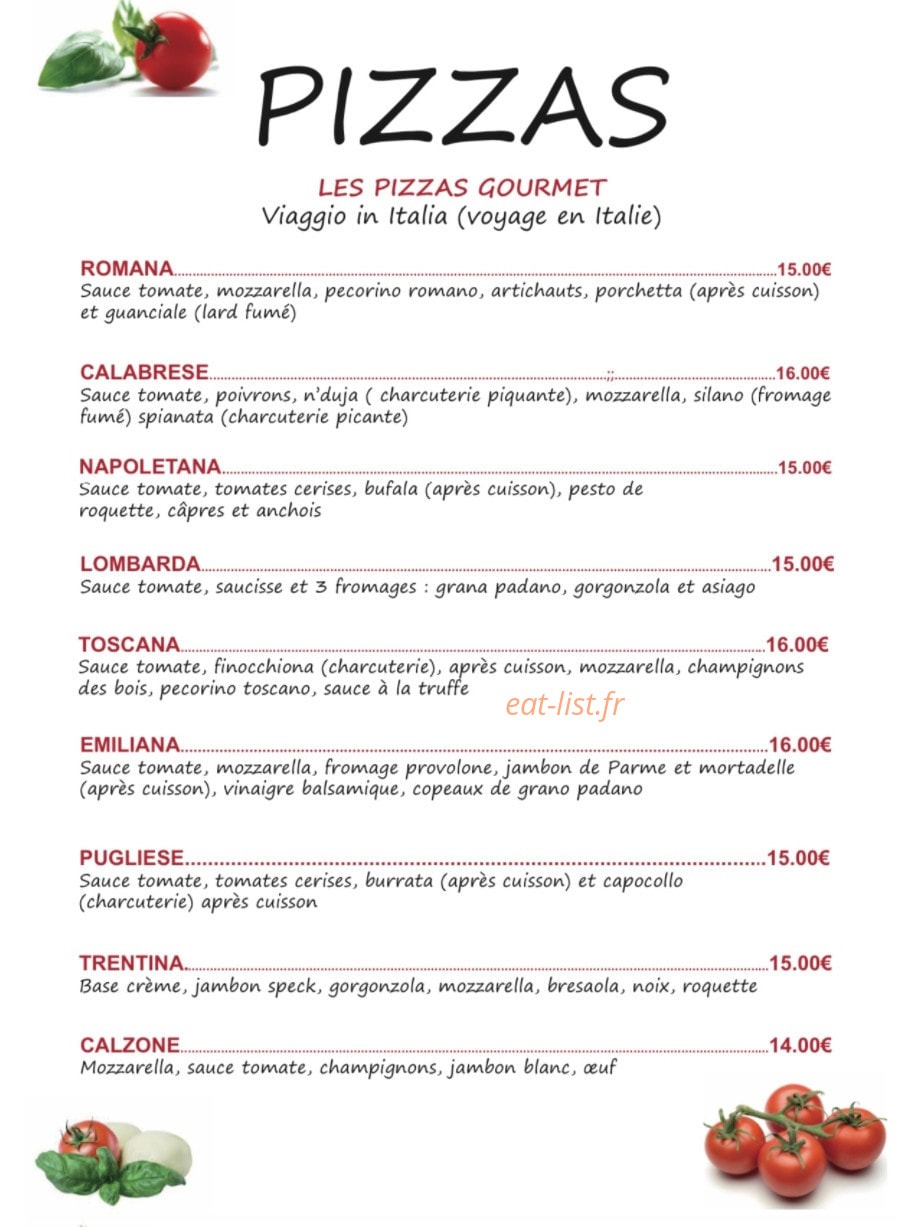 Er Baretto — carte page 1