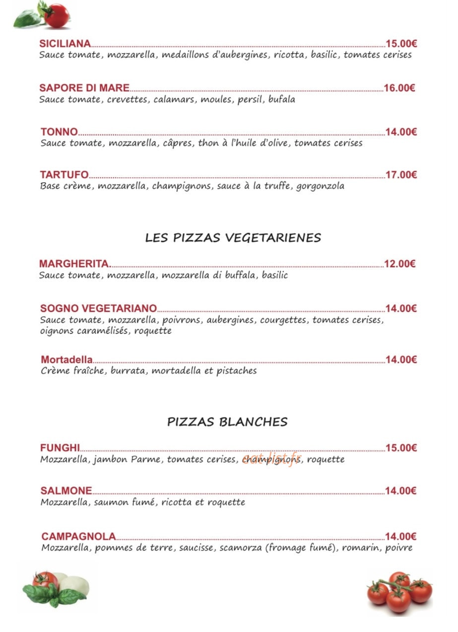 Er Baretto — carte page 2