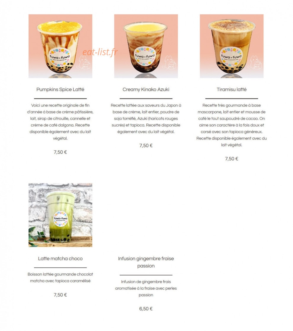 Fuwa Fuwa — carte page 6