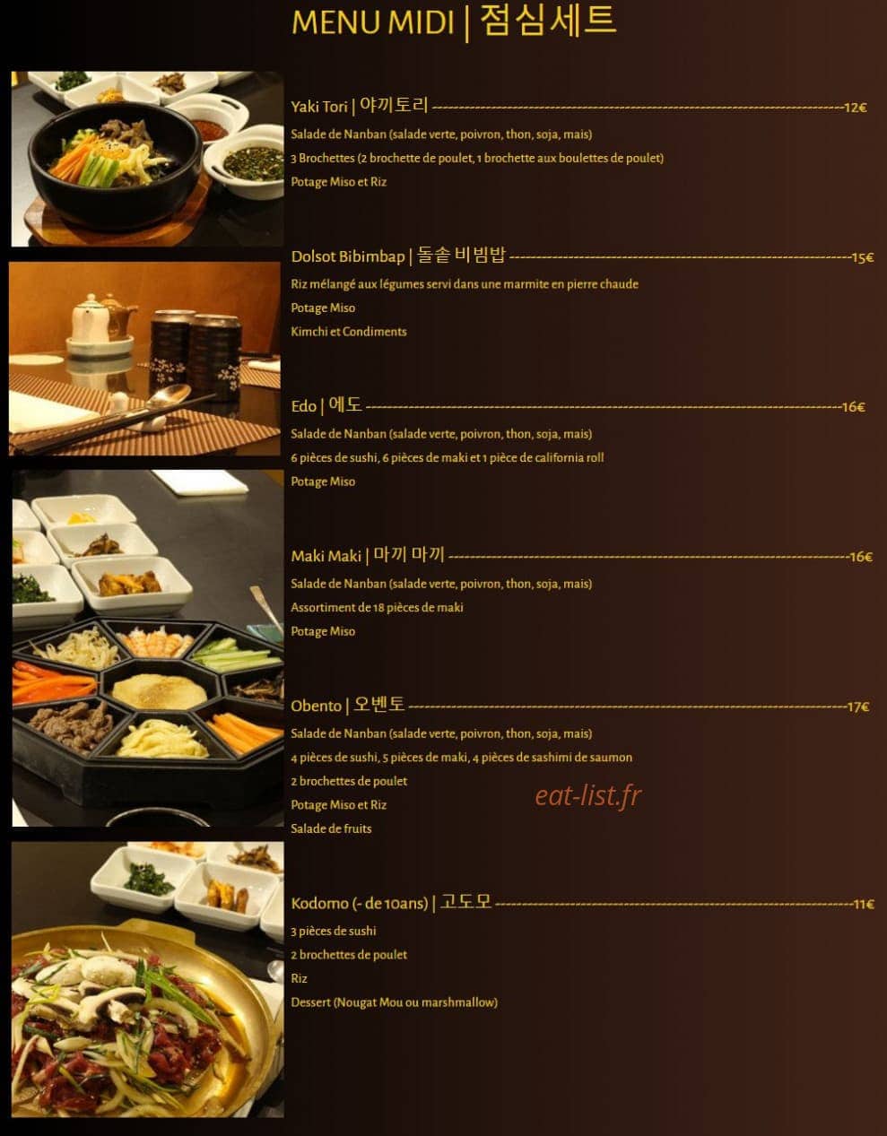 Gang nam — carte page 1