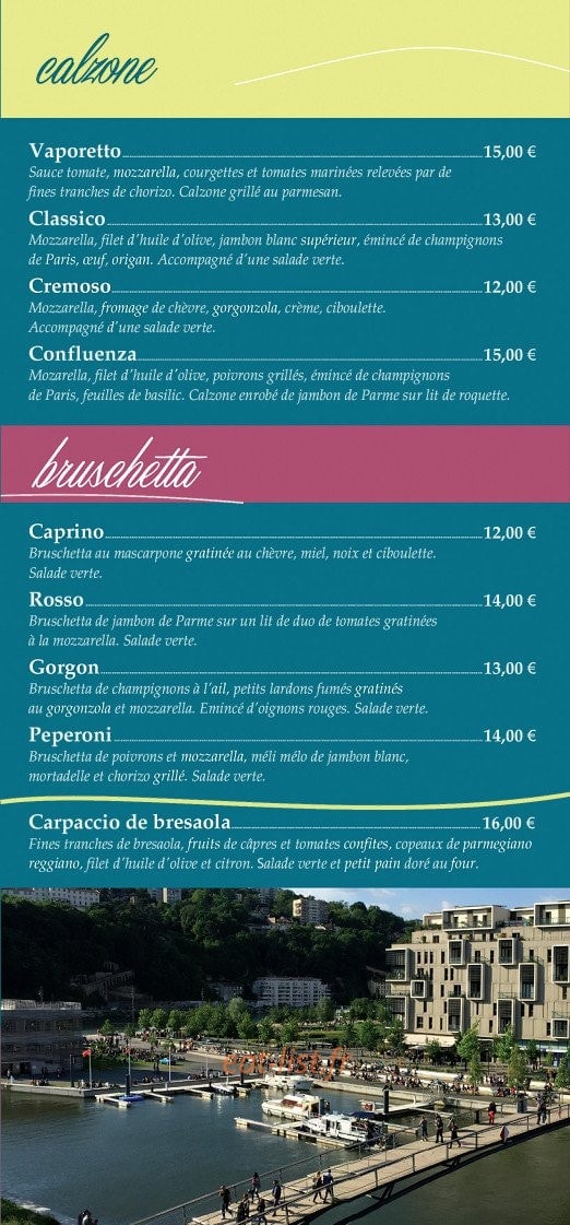 L’atelier du pizzaiolo — carte page 4