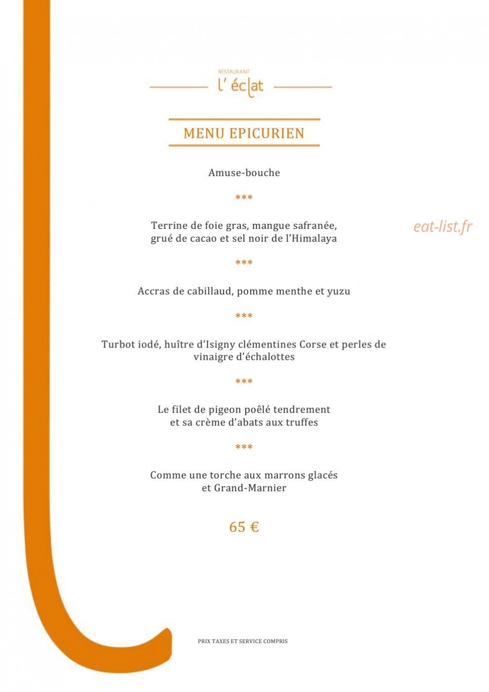 L'Eclat — carte page 4