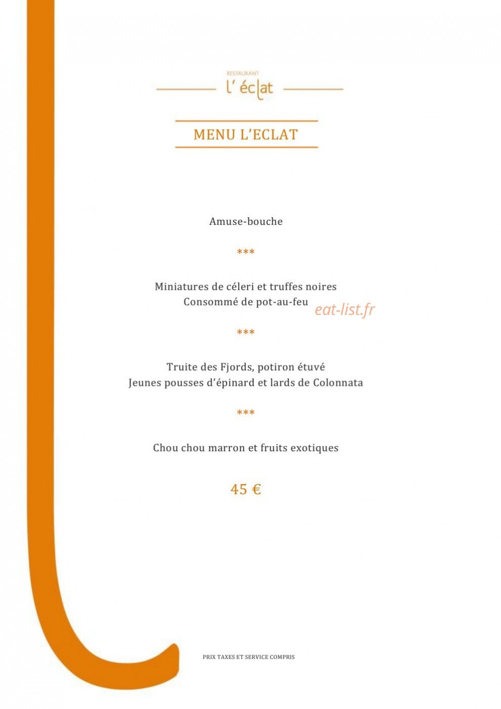 L'Eclat — carte page 3