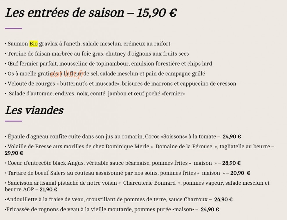 L'institution — carte page 3