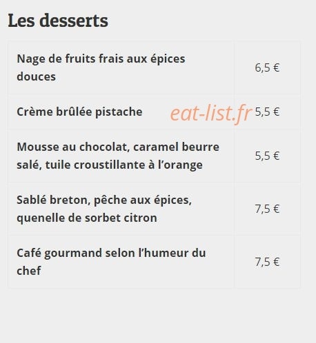 Le Comptoir de la confluence — carte page 4