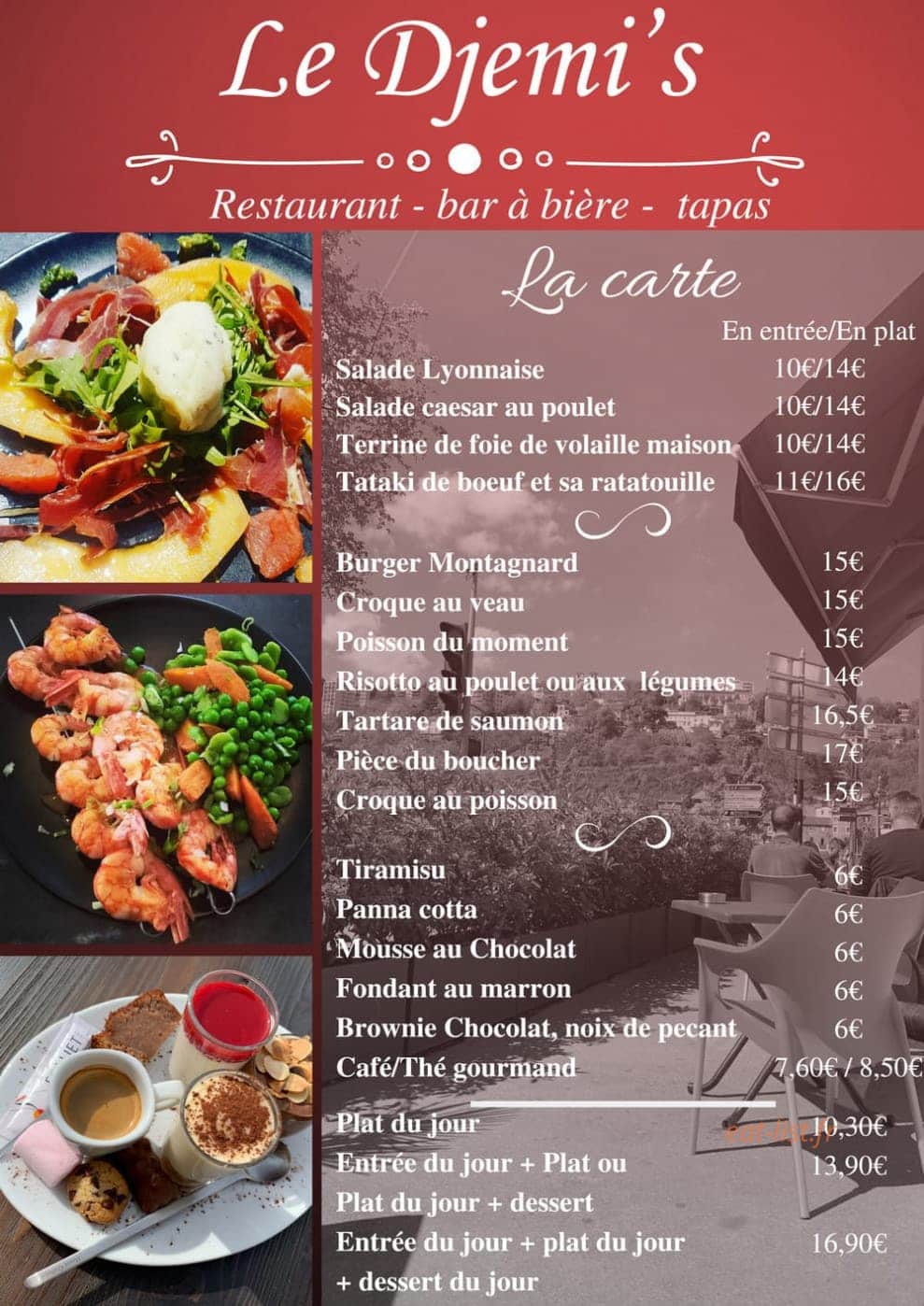 Le djemi's — carte page 1