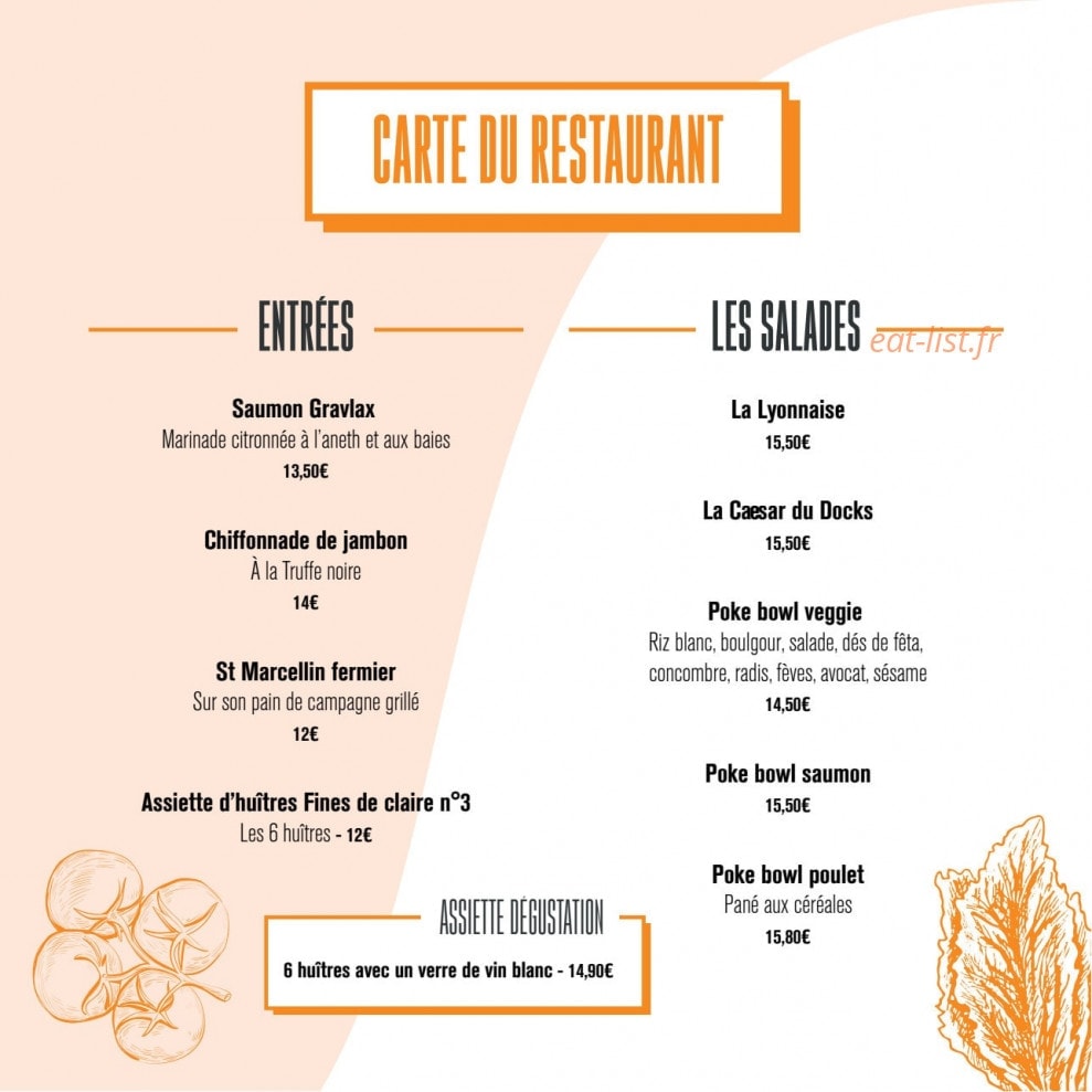 Le Docks 40 — carte page 1