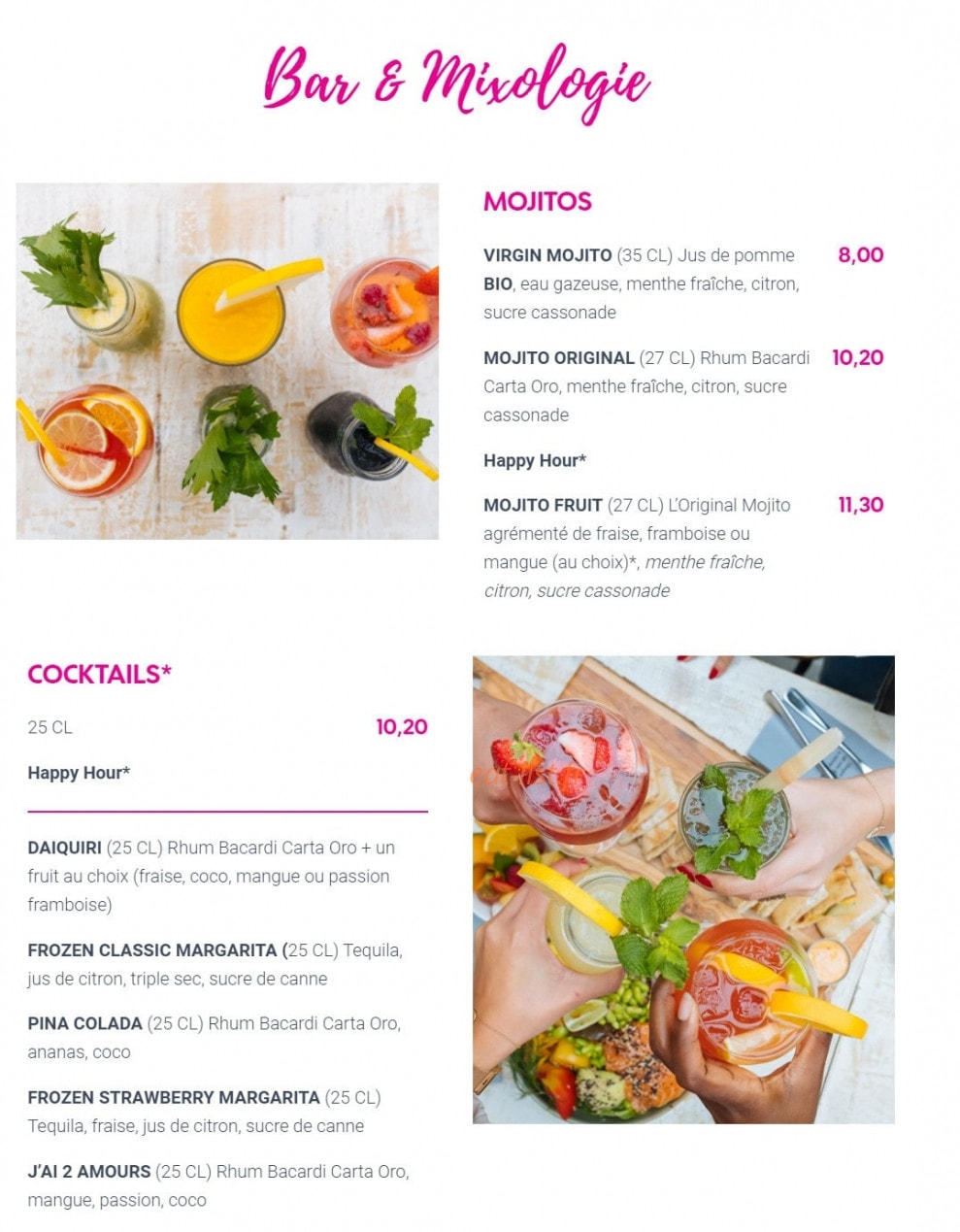 Le paradis du fruit — carte page 4