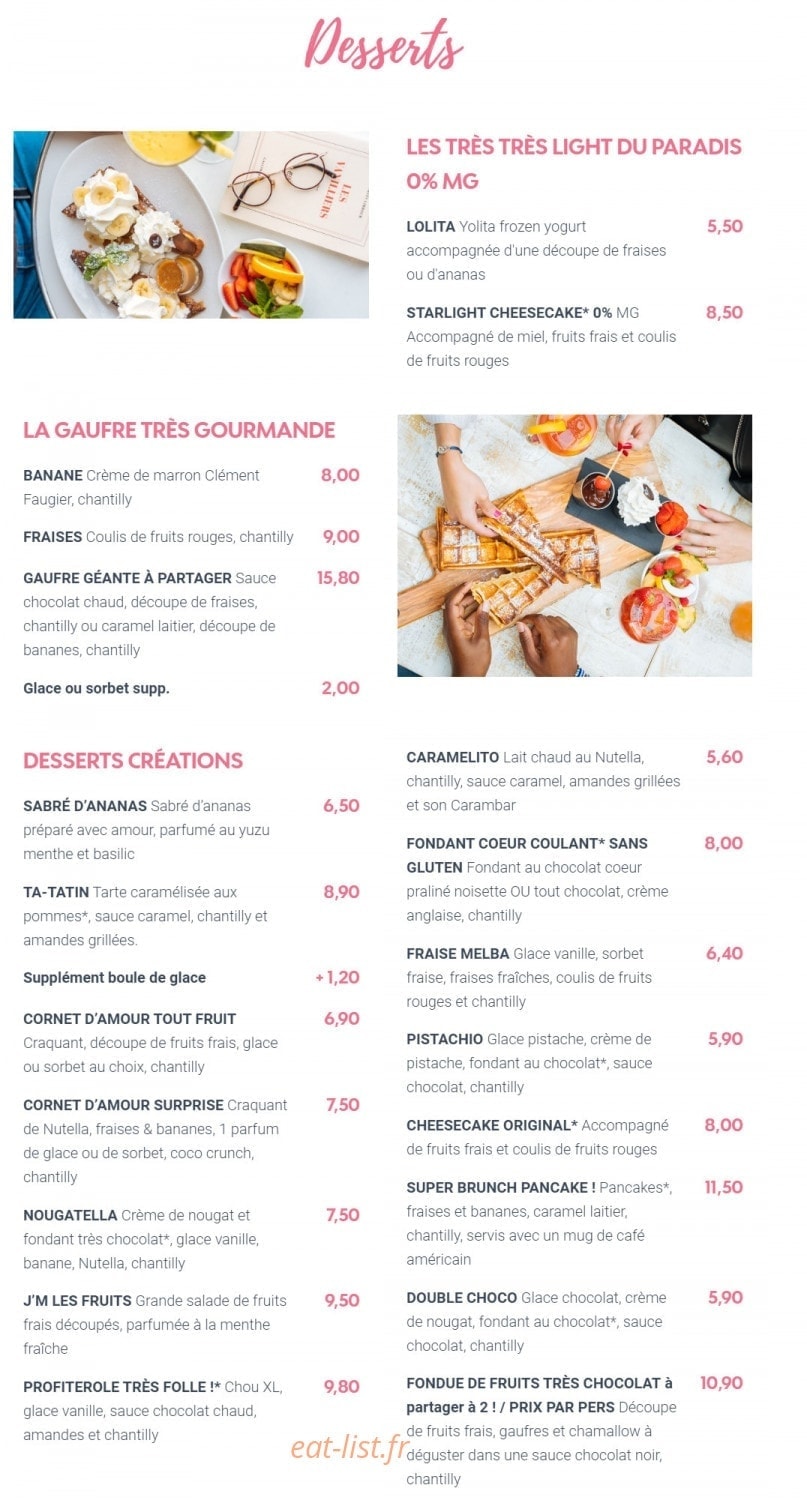 Carte Paradis Du Fruit Prix Le paradis du fruit à Lyon 2 - menu et photos