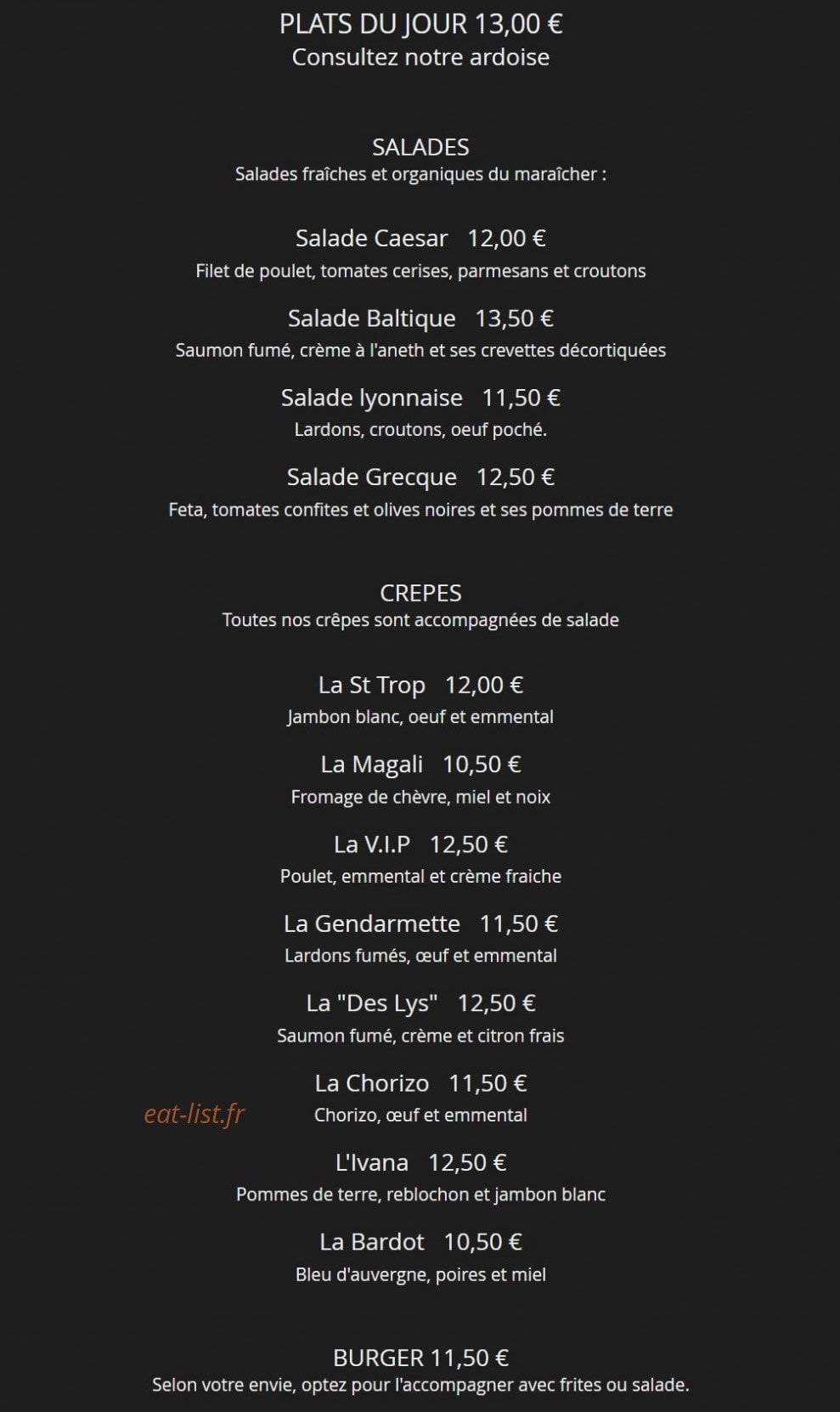 Le st trop — carte page 1