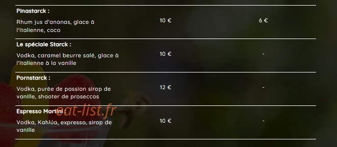 Le Starck — carte page 12
