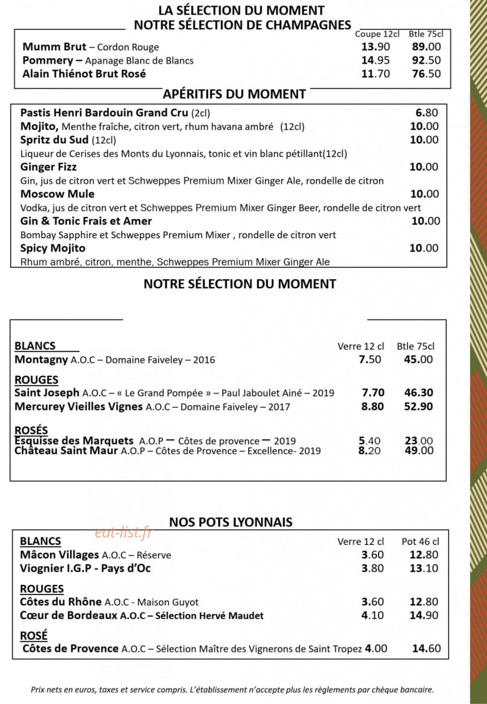 Le sud — carte page 5