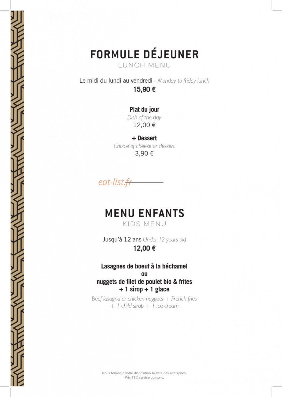 Les Infidèles — carte page 6