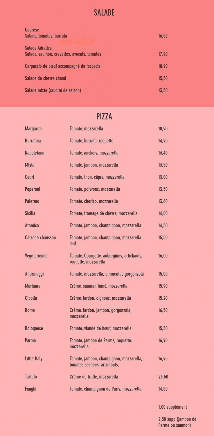 Little Italy — carte page 3