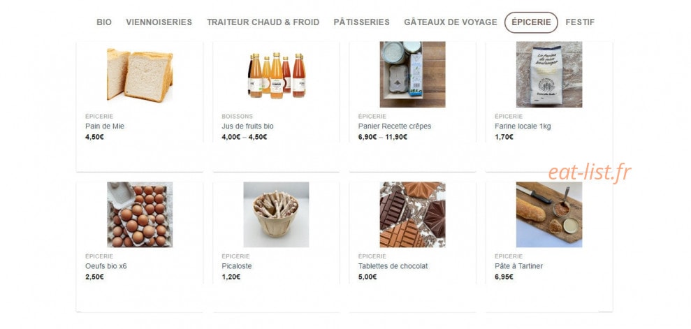 Maison Pochat — carte page 6