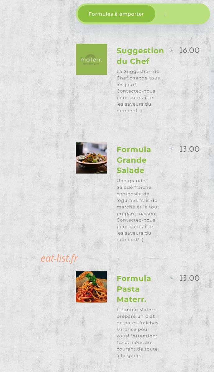 Materr — carte page 2