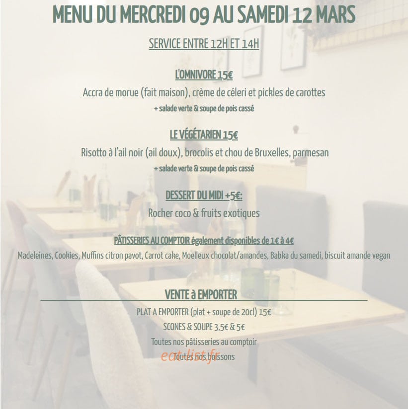 Menthe Poivrée — carte page 1